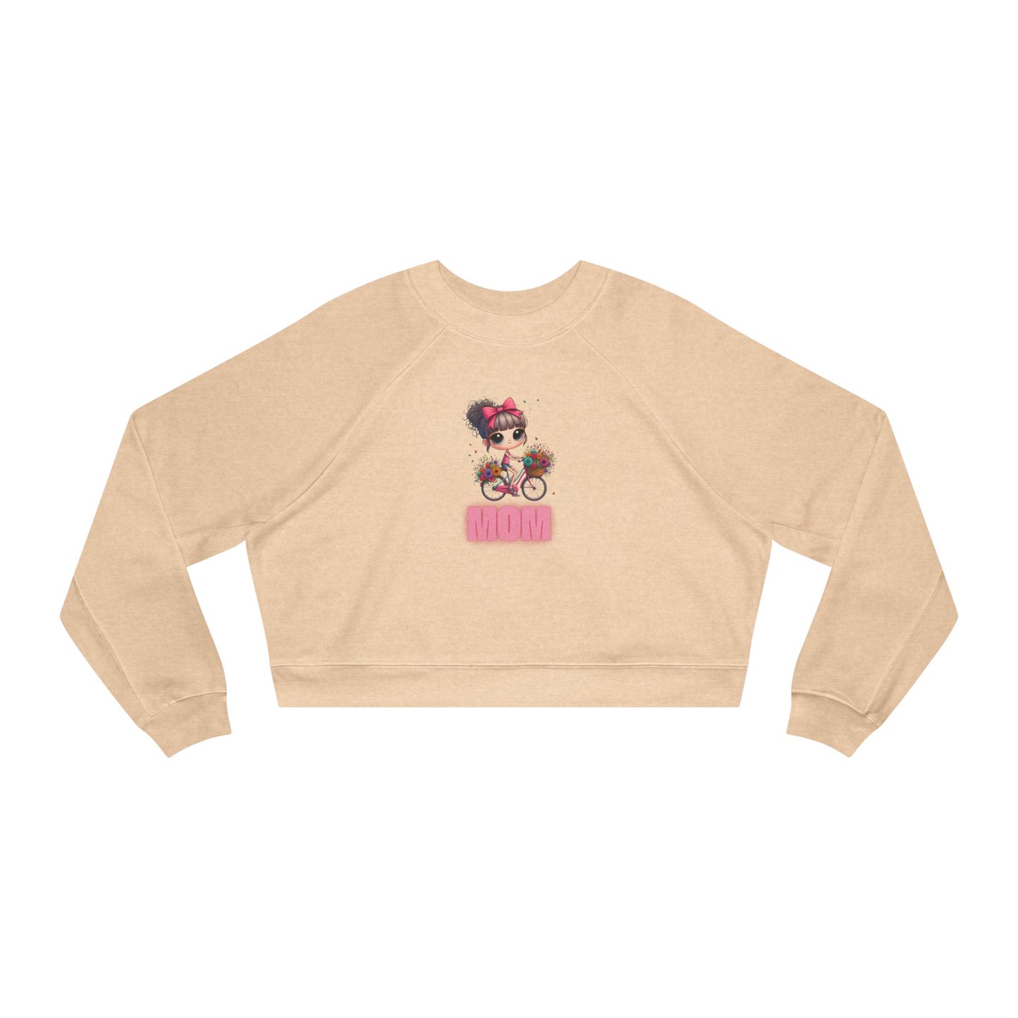 Cropped Sweatshirt Bike Mama Cycling Lover