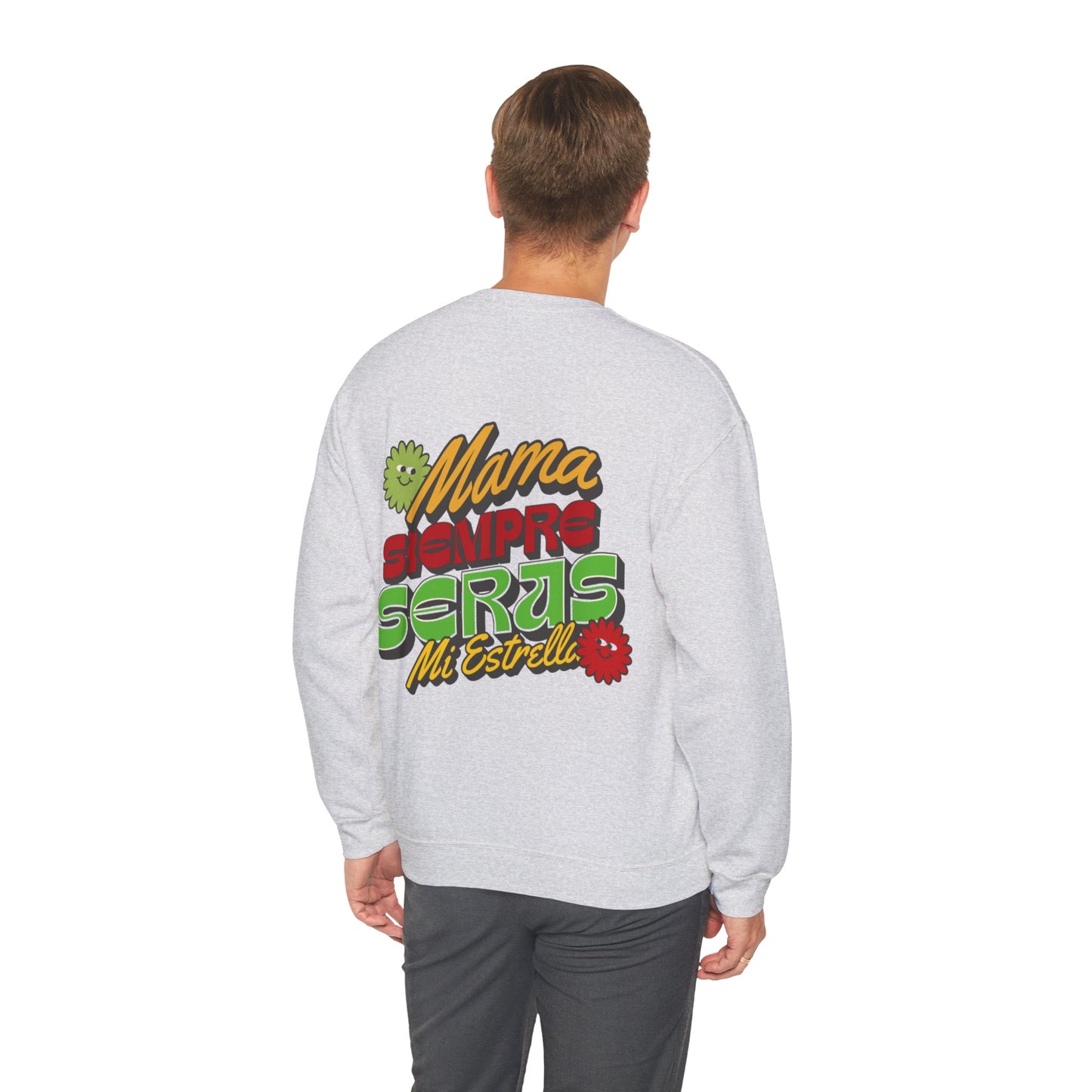 Mama Unisex Heavy Blend™ Crewneck Sweatshirt - Para Mama Design