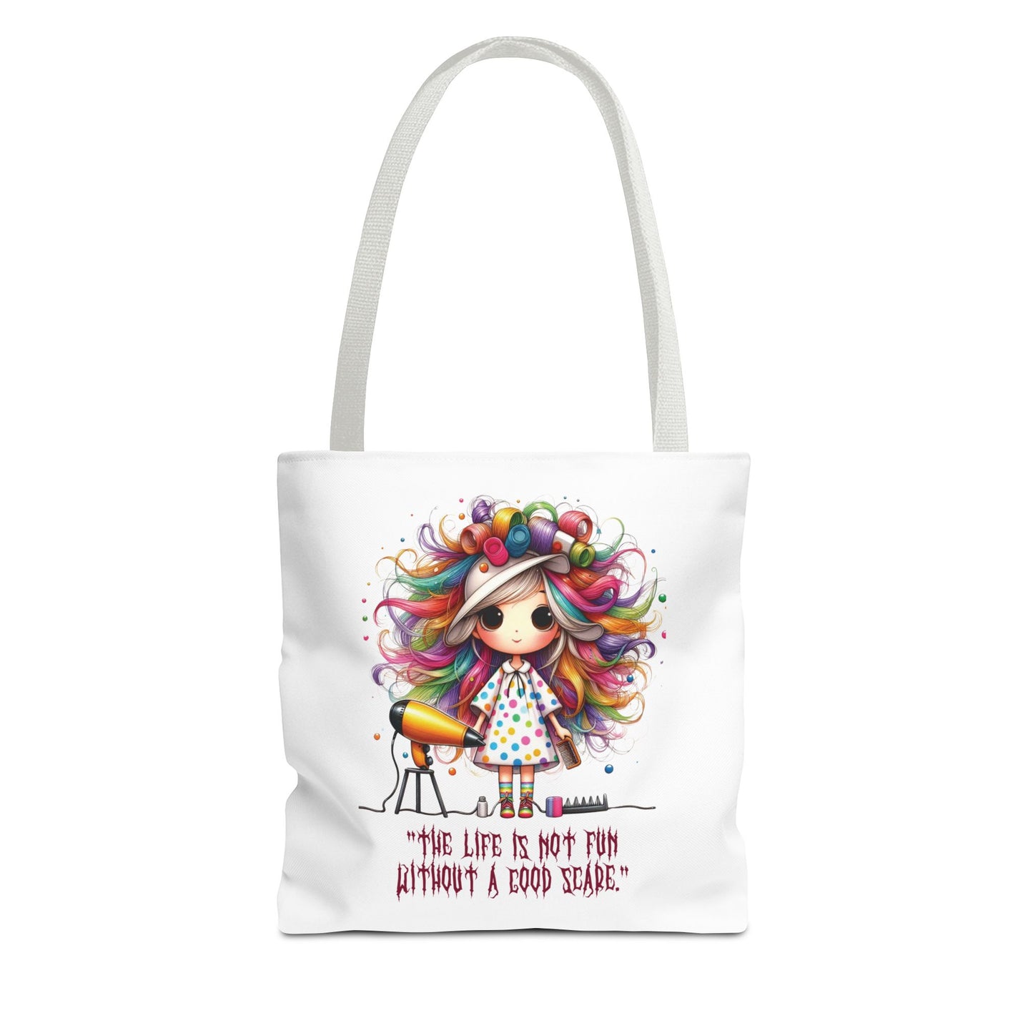 Halloween Stylist Tote Bag - Gift & Transport for Creative Minds