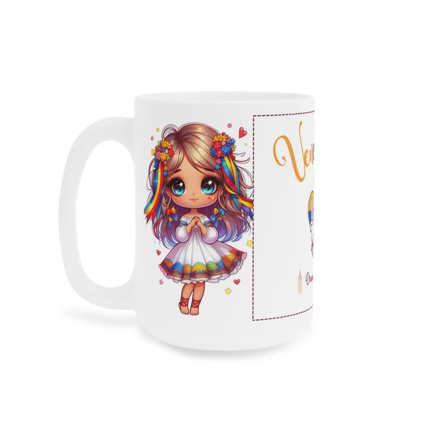 Ceramic Mugs (11oz\15oz\20oz), Ceramic Mugs (11oz\15oz\20oz), para las personas amantes de Venezuela o para los venezolanos migrantes de su pais, con banderas de Venezuela