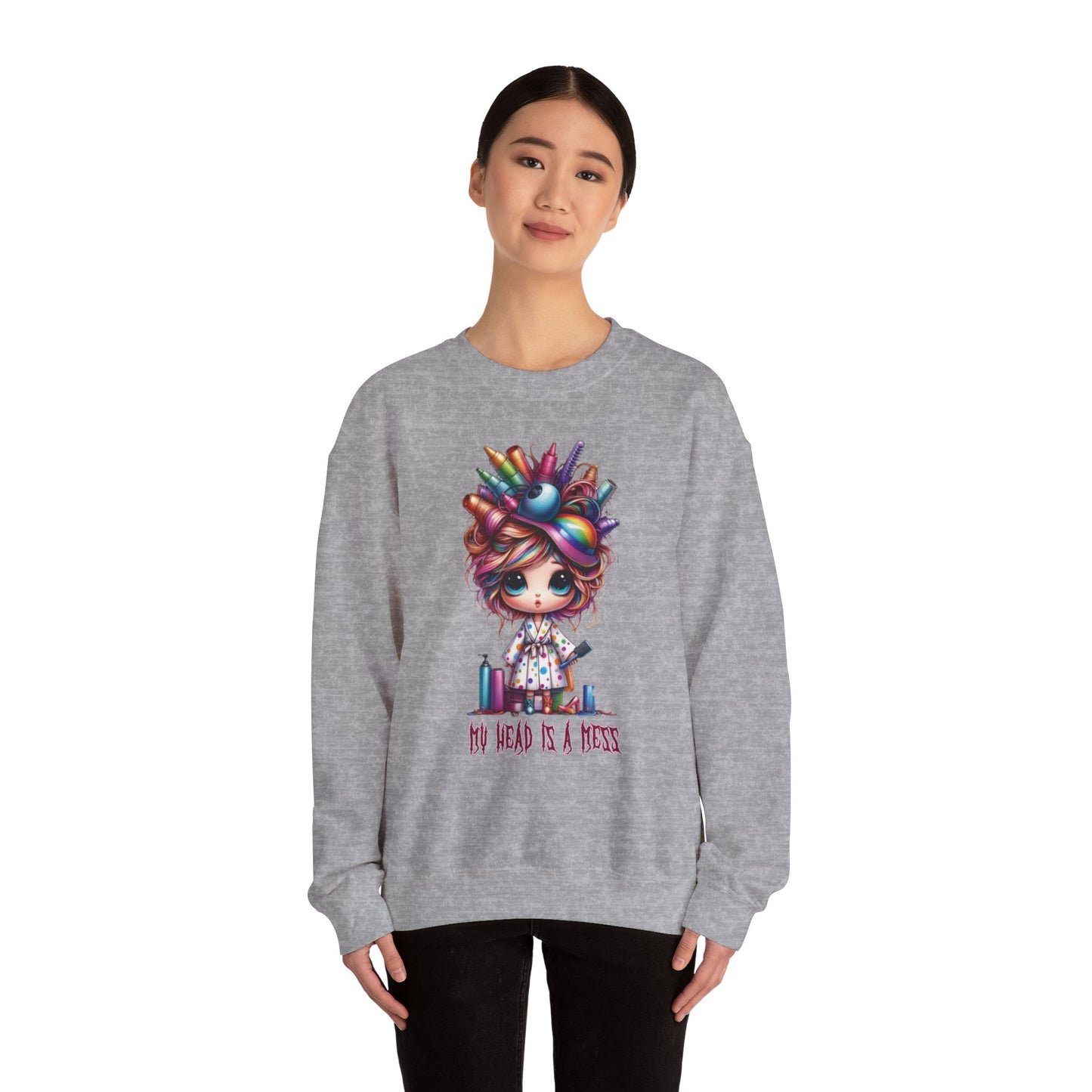 "Sweatshirt Estilista Halloween" - Unisex Heavy Blend™ Crewneck Sweatshirt